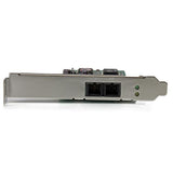 StarTech.com PCI Express (PCIe) Gigabit Ethernet Multimode SC Fiber Network Card Adapter NIC - 550m - TAA