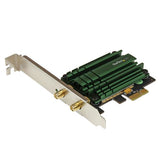 StarTech.com PCI Express AC1200 Dual Band Wireless-AC Network Adapter - PCIe 802.11ac WiFi Card - TAA