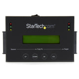 StarTech.com 1:1 Standalone Hard Drive Duplicator with Disk Image Manager For Backup and Restore, Store Several Disk Images on one 2.5/3.5" SATA Drive, HDD/SSD Cloner, No PC Required - TAA