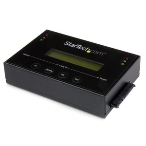 StarTech.com 1:1 Standalone Hard Drive Duplicator with Disk Image Manager For Backup and Restore, Store Several Disk Images on one 2.5/3.5" SATA Drive, HDD/SSD Cloner, No PC Required - TAA