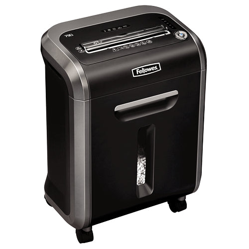 Fellowes 79CI paper shredder Cross shredding Black, Silver
