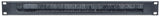 Intellinet 19" Cable Entry Panel, 1U, with Brush Insert, Black