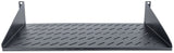 Intellinet 19" Cantilever Shelf, 2U, 2-Point Front Mount, 250mm Depth, Max 25kg, Black, Three Year Warranty