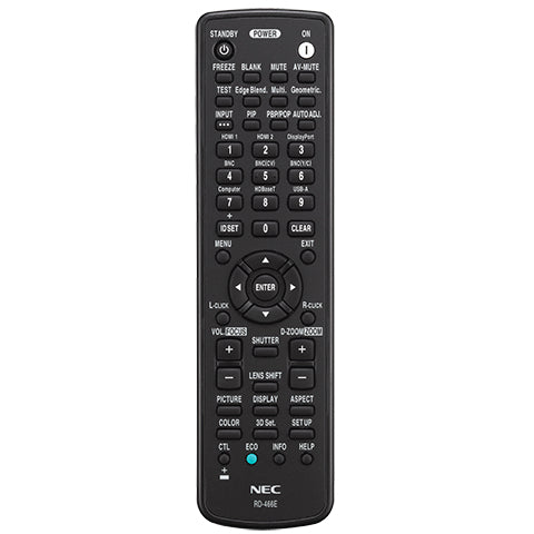 NEC RMT-PJ37 remote control Projector Press buttons