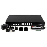 StarTech.com 4x4 HDMI Matrix Switch with Picture-and-Picture Multiviewer or Video Wall - TAA