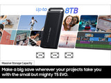 Samsung MU-PH4T0S 4 TB USB Type-C 3.2 Gen 1 (3.1 Gen 1) Black