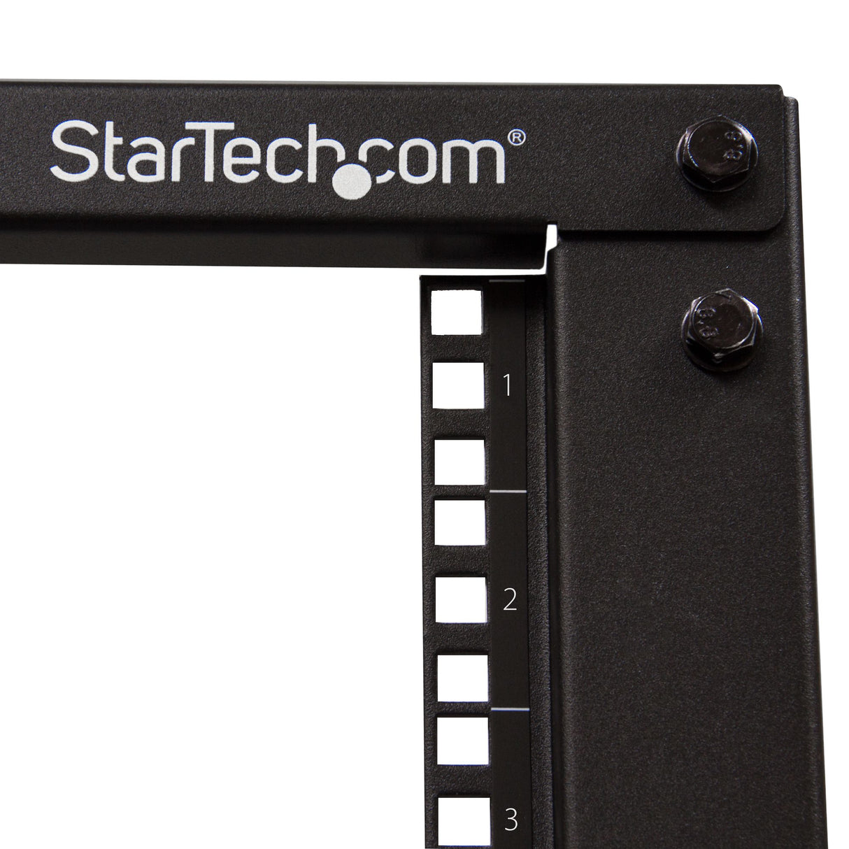 StarTech.com 15U 4-Post Server Rack, 19in Open Frame Rack with 40in (101cm) Mounting Depth and 1200lb (544kg) Weight Capacity, Mobile or Floor Mount IT Rack