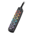 Kensington K62147NA surge protector Black, Multicolour 6 AC outlet(s) 2.1 m