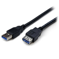 StarTech.com 2m Black SuperSpeed USB 3.0 (5Gbps) Extension Cable A to A - M/F