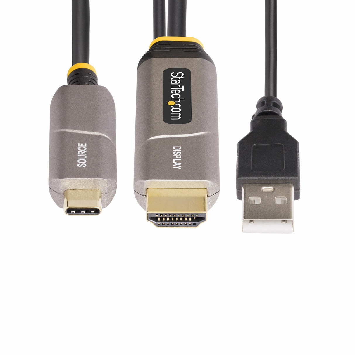 StarTech.com 30ft (9.1m) USB-C to HDMI 2.0 Active Optical Cable (AOC), 4K 60Hz, CL3 Rated, Unidirectional USB Type-C to HDMI Adapter Cable