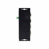 StarTech.com 4-Port Serial to Ethernet Adapter, IP Serial Device Server For Remote RS232 Devices, Wall/DIN Rail Mountable, Metal Housing, RJ45 LAN to DB9 Serial Converter, TAA