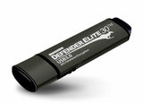iStorage Kanguru Defender Elite30™ USB 3.0 256GB| Secure Flash Drive | FIPS 197 Certified, 256-bit AES hardware encryption (XTS Mode) | TAA Compliant