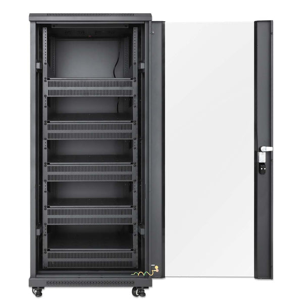Intellinet Pro Line Network Cabinet with Integrated Fans, 27U
