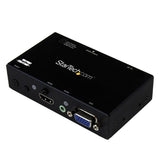 StarTech.com 2x1 HDMI + VGA to HDMI Converter Switch w/ Automatic and Priority Switching – 1080p - TAA