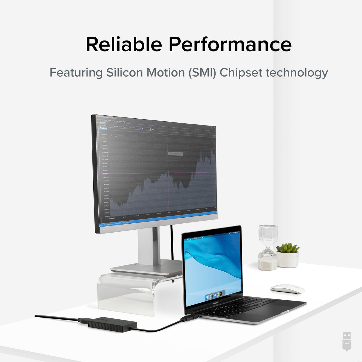 Plugable Technologies USB C to HDMI Adapter, Universal Video Graphics Adapter for USB 3.0 and USB-C Macs and Windows, Extend an HDMI Monitor up to 1080p@60Hz