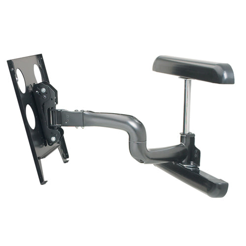 Chief Large Flat Panel Swing Arm Wall Display Mount - 25 Inch Extension-PWRUB