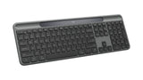 Logitech Signature Slim Solar+ K980 keyboard Universal RF Wireless + Bluetooth QWERTY US English Graphite