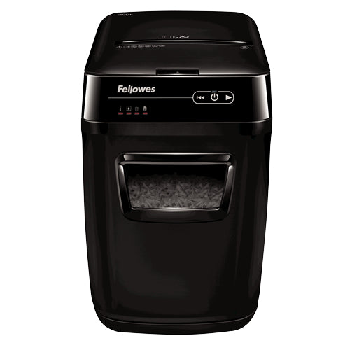 Fellowes AutoMax 200C paper shredder Cross shredding 60 dB 22.9 cm Black