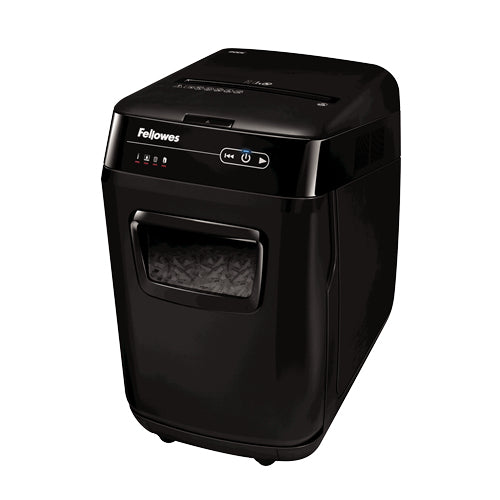 Fellowes AutoMax 200C paper shredder Cross shredding 60 dB 22.9 cm Black