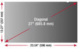 Viewsonic VSPF2700 display privacy filter 68.6 cm (27") Frameless display privacy filter