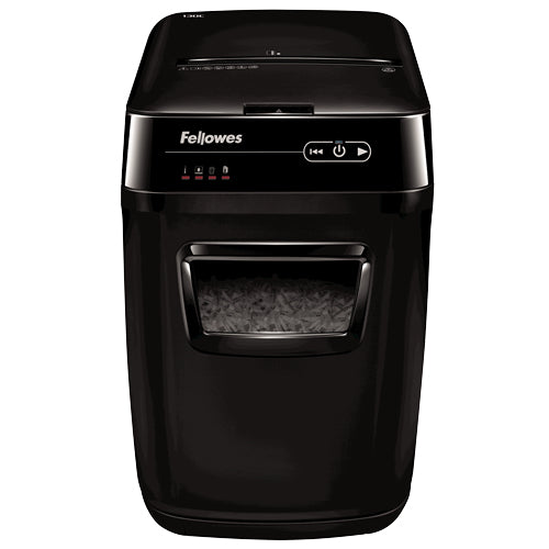 Fellowes AutoMax 130C paper shredder Cross shredding 60 dB Black