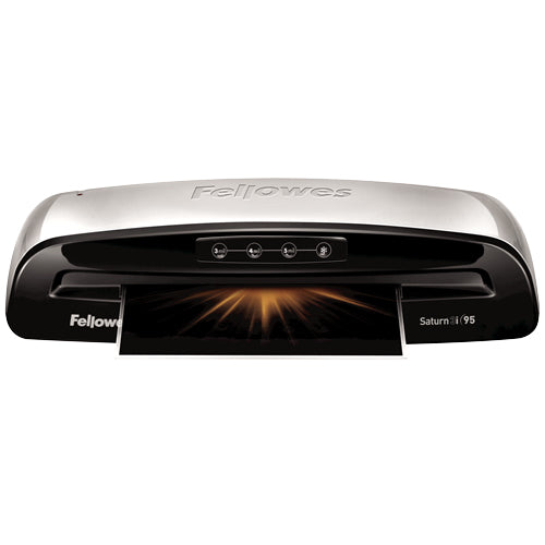 Fellowes Saturn 3i 95 Cold laminator 304 mm/min Black, Silver