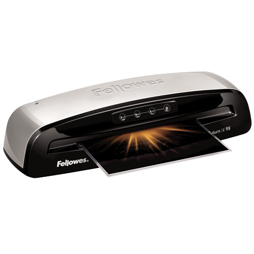 Fellowes Saturn 3i 95 Cold laminator 304 mm/min Black, Silver