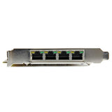 StarTech.com 4 Port Gigabit Power over Ethernet PCIe Network Card - PSE / PoE PCI Express NIC - TAA