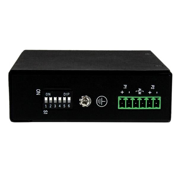 StarTech.com 5 Port Unmanaged Industrial Gigabit Ethernet Switch - DIN Rail / Wall-Mountable - TAA