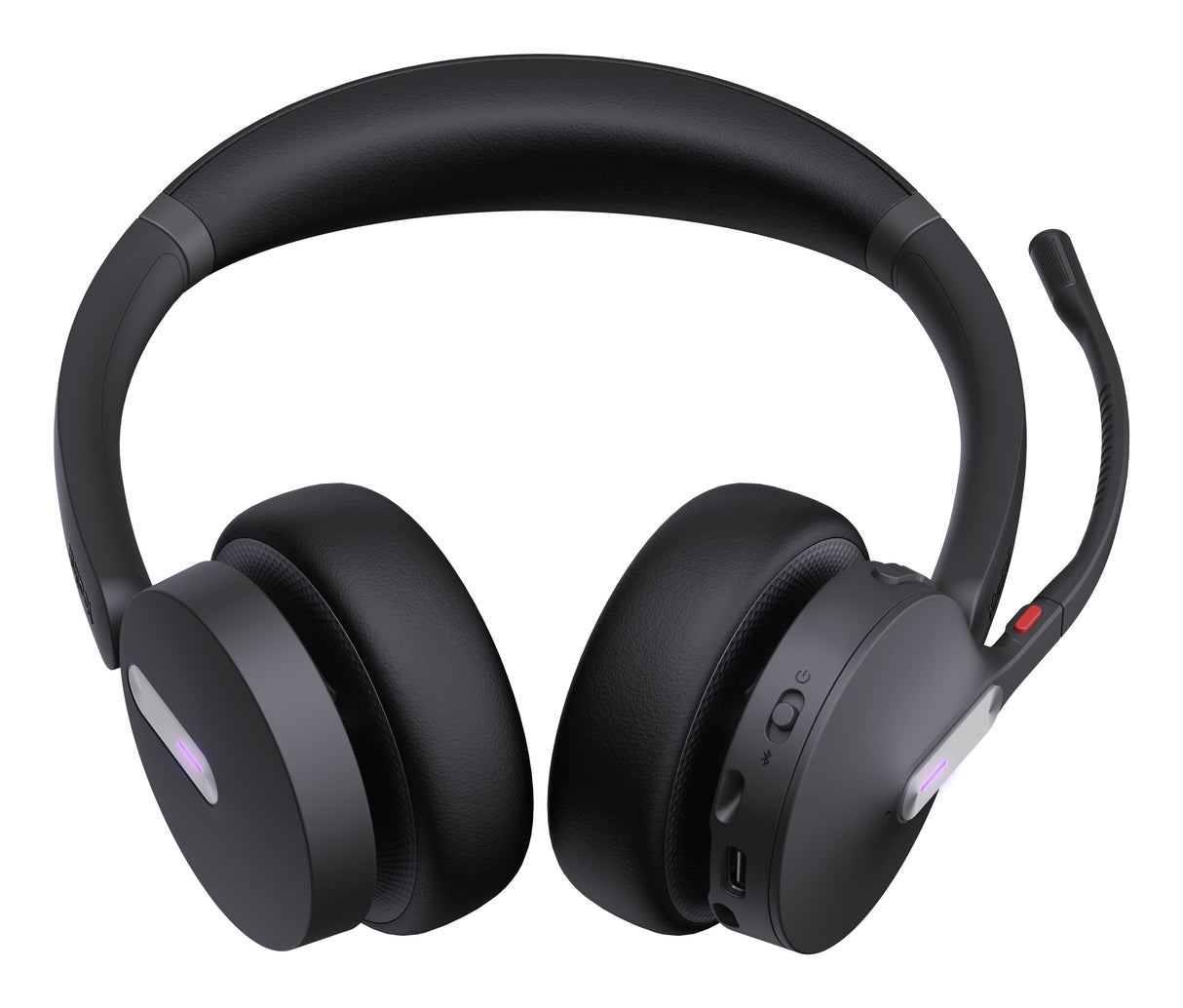 Yealink WH64 Dual Teams Headset Wireless Head-band Office/Call center USB Type-C Bluetooth Black