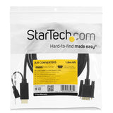 StarTech.com 3ft (91cm) HDMI to VGA Active Converter Cable - HDMI to VGA Adapter - 1920x1200 or 1080p