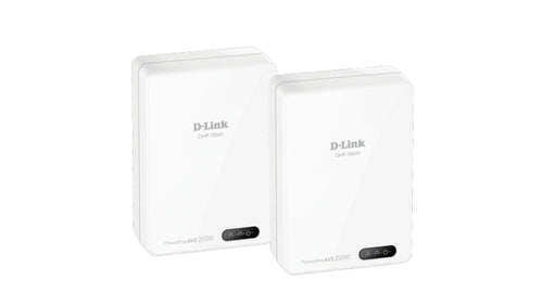 D-Link PowerLine AV2 2000 Network receiver White 10, 100, 1000 Mbit/s