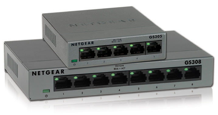 NETGEAR GS305-100PAS network switch Unmanaged L2 Gigabit Ethernet (10/100/1000) Black