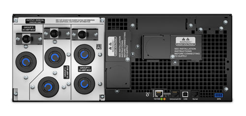 APC SRT6KRMXLT uninterruptible power supply (UPS) Double-conversion (Online) 6 kVA 6000 W 6 AC outlet(s)