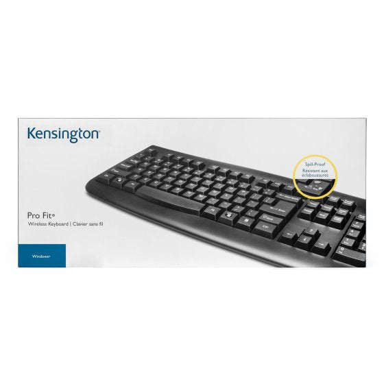 Kensington Pro Fit keyboard RF Wireless QWERTY English Black