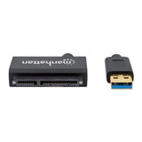 Manhattan USB-A to SATA 2.5" Adapter Cable, 42cm, Male to Male, 5 Gbps (USB 3.2 Gen1 aka USB 3.0), Supports 48-bit LBA, SuperSpeed USB, Three Year Warranty