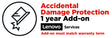 Lenovo Accidental Damage Protection - Accidental damage coverage (for system with 1 year on-site warranty) - 1 year - for ThinkCentre M90q Gen 3 11U5, M90t 11D5, M910q 10MU, M920s 10SJ