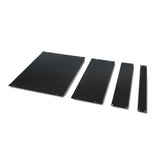 APC Airflow Management Blanking Panel Kit (1U, 2U, 4U, 8U) Black