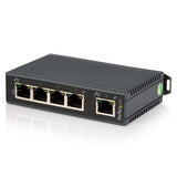 StarTech.com 5-Port Industrial Ethernet Switch - DIN Rail Mountable - TAA