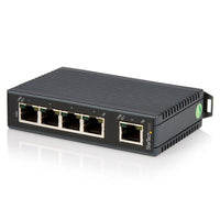 StarTech.com 5-Port Industrial Ethernet Switch - DIN Rail Mountable - TAA