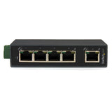 StarTech.com 5-Port Industrial Ethernet Switch - DIN Rail Mountable - TAA