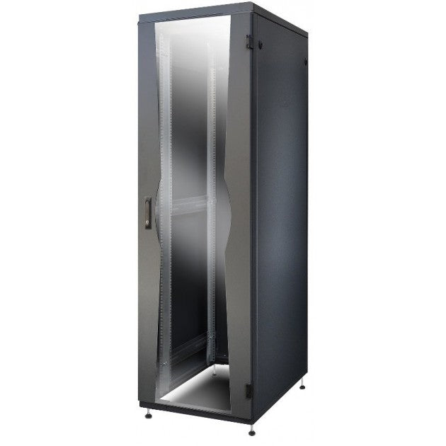 Techly I-CASE FP-4210BKX rack cabinet 42U Freestanding rack Black