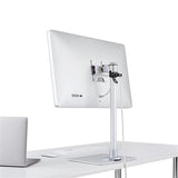 StarTech.com Single Monitor Stand - Adjustable - Steel - Silver - For up to 34" (30.9lb/14kg) Displays - TAA