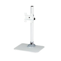 StarTech.com Single Monitor Stand - Adjustable - Steel - Silver - For up to 34" (30.9lb/14kg) Displays - TAA