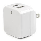 StarTech.com Dual-Port USB Wall Charger - International Travel - 17W/3.4A - White