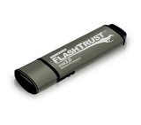 iStorage Kanguru FlashTrust™ USB 3.0 256 GB |Secure Flash Drive| Secure Firmware | Physical Write Protect Switch |Protects Against BadUSB | Compliance with NIST requirements for implementation