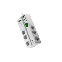 APC PM6U-IT surge protector White 6 AC outlet(s) 230 V 2 m