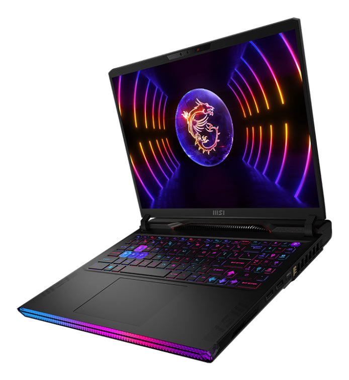 MSI Gaming RAIDER GE68HX 13VF-062US laptop Intel® Core™ i9 i9-13950HX 40.6 cm (16") Full HD+ 32 GB DDR5-SDRAM 1 TB SSD NVIDIA GeForce RTX 4060 Wi-Fi 6E (802.11ax) Windows 11 Home Black
