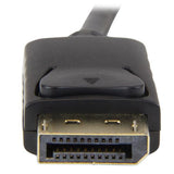 StarTech.com 3.3ft (1m) DisplayPort to HDMI Cable - 4K 30Hz - DisplayPort to HDMI Adapter Cable - DP 1.2 to HDMI Monitor Cable Converter - Latching DP Connector - Passive DP to HDMI Cord