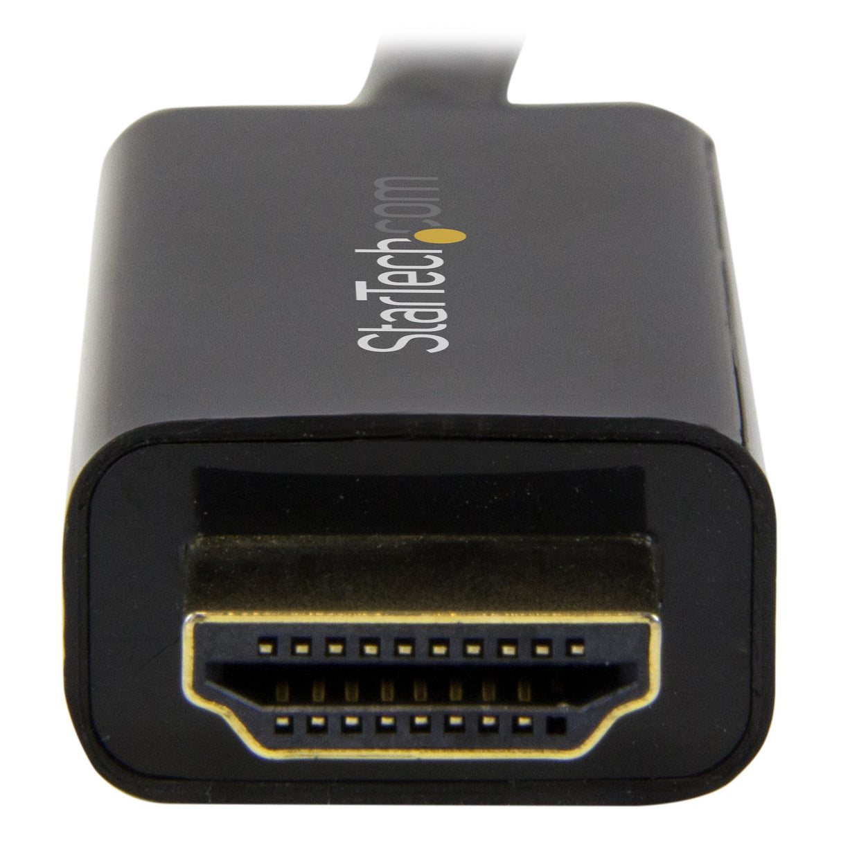 StarTech.com 6.6ft (2m) DisplayPort to HDMI Cable - 4K 30Hz - DisplayPort to HDMI Adapter Cable - DP 1.2 to HDMI Monitor Cable Converter - Latching DP Connector - Passive DP to HDMI Cord